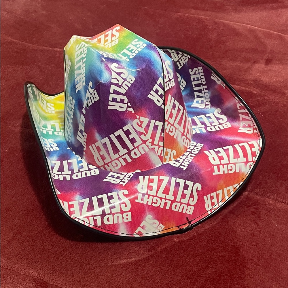 📣Last Chance📣 Colorful Bud Light Seltzer Cowboy Hat